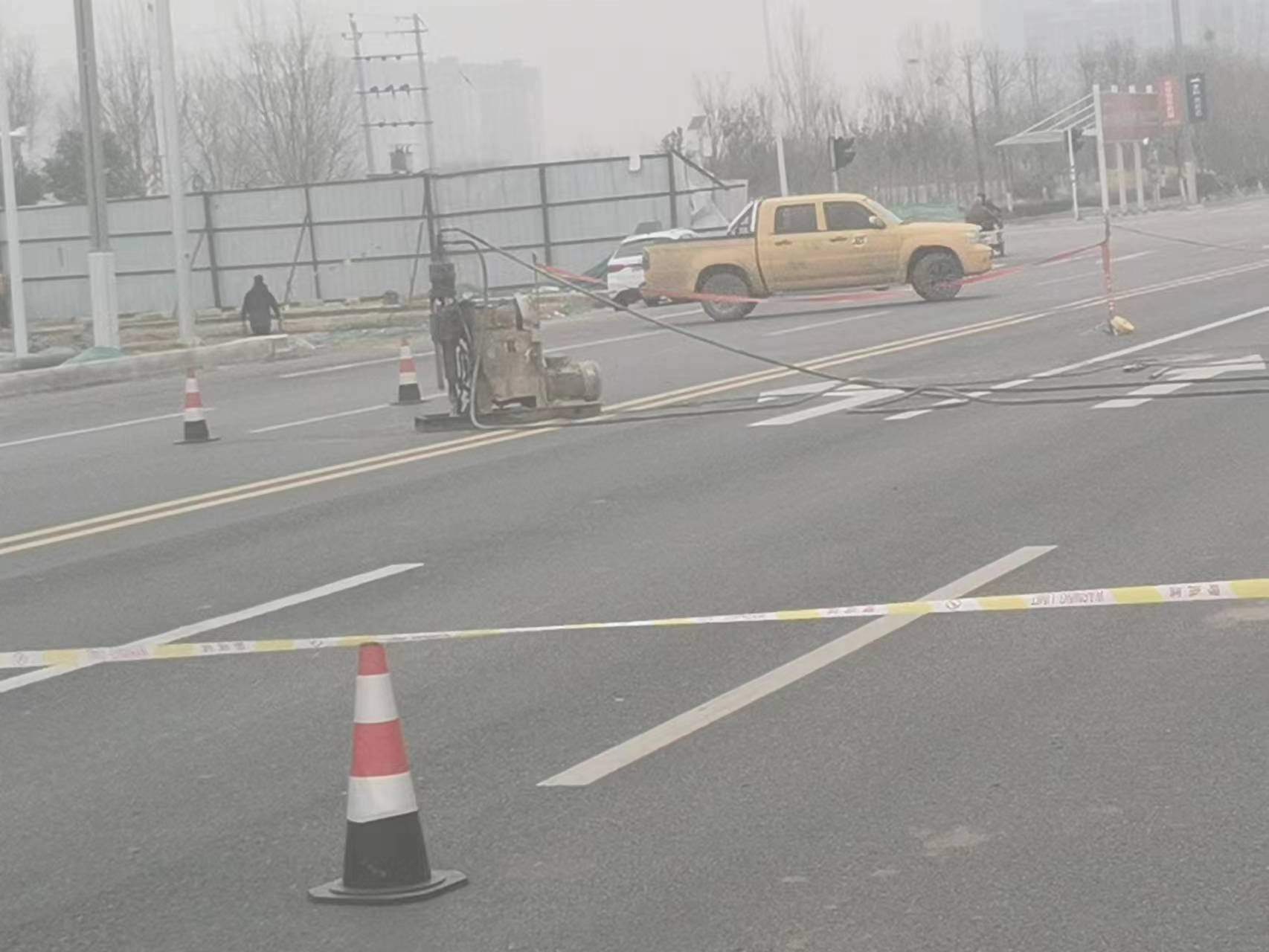 永安高速公路路基注浆